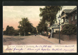 AK Altkloster B. Buxtehude, Abendstimmung In Der Stader Strasse - Stade