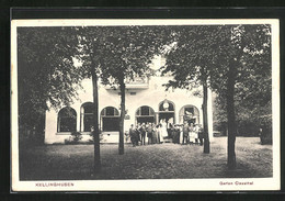 AK Kellinghusen, Garten Vom Gasthaus Clausthal Mit Familie Am Eingang - Kellinghusen