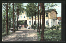 AK Rheine I. W., Kur-Hotel Gottesgabe, II. Bad - Rheine