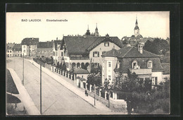 AK Bad Lausick, Blick In Die Eisenbahnstrasse - Bad Lausick