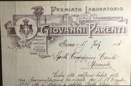 1904 SIENA PARENTI - Advertising