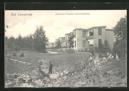 AK Bad Lippspringe, Sanatorium Auguste Victoria-Heilstätte - Bad Lippspringe