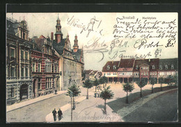 AK Arnstadt, Marktplatz - Arnstadt