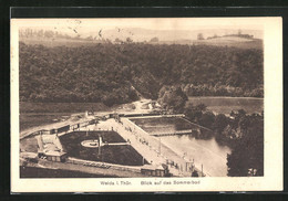 AK Weida I. Thür., Blick Auf Das Sommerbad - Weida