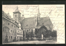 AK Schmalkalden, Altmarkt Mit St. Georgskirche - Schmalkalden