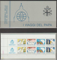 Vatikan 1984 Mi-Nr.MH 2 ** Postfrisch Die Weltreisen Von Papst Paul II.(  K 45 )günstige Versandkosten - Booklets