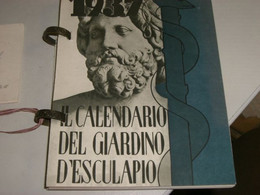 IL CALENDARIO DEL GIARDINO D'ESCULAPIO 1937 PUBBLICITARIO PRODOTTI ROCHE' - Grand Format : 1921-40