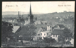 AK Pössneck I. Thür., Die Stadt Vom Osten Aus Gesehen - Poessneck