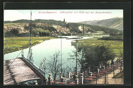 AK Witten-Bommern, Ruhrgarten Mit Blick Auf Das Bergerdenkmal - Witten