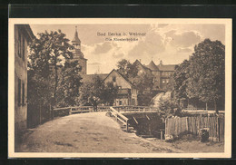 AK Bad Berka, Partie An Der Klosterbrücke - Bad Berka