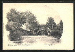 AK Bad Berka, Kuhstegbrücke - Bad Berka