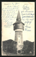 AK Husum, Blick Auf Den Wasserturm - Husum