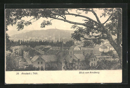 AK Arnstadt I. Thür., Blick Vom Arnsberg Auf Den Ort - Arnstadt