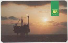 UK (Autelca) - BP, 50 Units, IPL Logo In Red, Red Face Value, Used - [ 2] Oil Drilling Rig