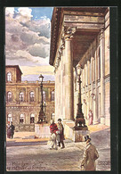 Künstler-AK Richard Wagner: Kgl. Hoftheater Und Residenz - Wagner, Richard