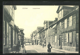 AK Lüchow, Langestrasse Im Sonnenschein - Lüchow