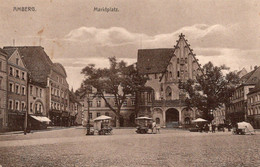 Amberg  Marktplatz Tampon  Gepruft Fa  Marché - V - Amberg