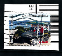 Nouvelle-Zélande, New Zealand (oblitéré) Sur Fragment, All Terrain Vehicle,  DX Mail, International Postcard - Usados