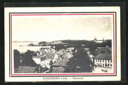AK Ratzeburg I. Lbg., Panorama & Pferdewagen - Ratzeburg