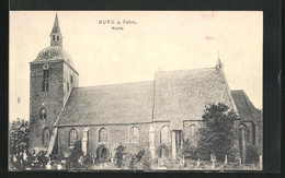 AK Burg A. Fehmarn, Kirche - Fehmarn