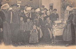 CPA 29 LES MARIAGES DE PLOUGASTEL DEVANT LA BOUTIQUE DE LA MARCHANDE DE GOASTEIS - Plougastel-Daoulas