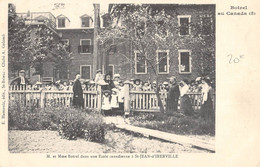 CPA 29 BOTREL AU CANADA Mr ET Mme BOTREL DANS UNE ECOLE CANADIENNE A ST JEAN D'IBERVILLE - Autres & Non Classés