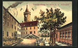 AK Kahla, Leuchtenburg, Schlosshof - Kahla