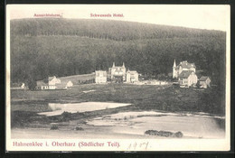 AK Hahnenklee / Oberharz, Südlicher Teil Mit Aussichtsturm Und Schwenzels Hotel - Oberharz