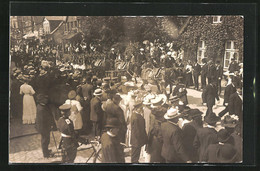 Foto-AK Itzehoe, Gemeinde Bei Der Elfhundertjahrfeier 1910 - Itzehoe