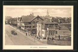 AK Bad Lausick, Eisenbahnstrasse Mit Auto - Bad Lausick