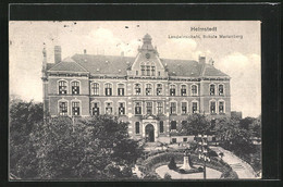 AK Helmstedt, Landwirtschaftl. Schule Marienberg Mit Denkmal - Helmstedt