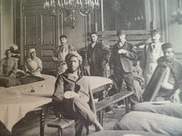 CPA 1914 - RENNES - Ille Et Vilaine Guerre - Salle Des Blessés Faculté De Droit - Hopital Militaire Complémentaire N° 41 - Rennes