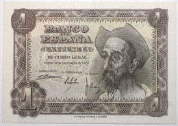 Espagne - 1 Peseta - 1951 - PICK 139a.2 - NEUF - 1-2 Peseten