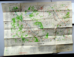 MAASEIK Situatie In 1935 STAFKAART Ook WEERT BREE ACHEL HAMONT GROTE-BROGEL MEEUWEN KINROOI ECHT THORN NEEROETEREN S119 - Maaseik