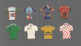 PINS PIN'S  794 VELO CYCLISME  MAILLOT EUSKADI MAPEI  ARTIACHI CHIQUILIN MACARIO VITUS TOUR DE FRANCE LOT  PINS - Cyclisme