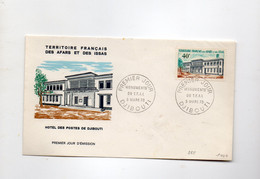 16MRC91 - AFARS ISSAS , FDC Hotel De Postes Su Busta 3/4/1970 - Briefe U. Dokumente