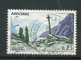 ANDORRE- Y&T N°158- Oblitéré (très Belle Oblitération!!!) - Used Stamps