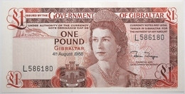 Gibraltar - 1 Pound - 1988 - PICK 20e - NEUF - Gibraltar