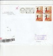 Hungary 2008 Registered Letter - Cartas & Documentos