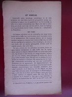 HET HUWELIJK Door Alfons Van Werveke Gent 1900 Het Vrijen Verloving Bruiloft Mislukking - Visie Van 1900 - Giovani