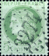 France - Yv.53 5c Cérès Dentelé - Obl. GC 3274 (SALLANCHES, Haute-Savoie) TB - 1849-1876: Période Classique