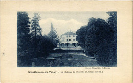 CPA AK MONTFAUCON-du-VELAY - Le Chateau De Chazotte (517440) - Montfaucon En Velay