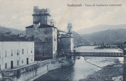 PONTREMOLI (MASSA CARRARA) - CARTOLINA - TORRE DI CASTRUCCIO CASTRACANI - VIAGGIATA PER MILANO - Massa