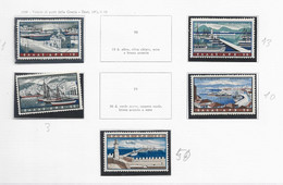 95606) GRECIA -VEDUTE DI PORTI DELLA GRECIA-1958-MNH** - Unused Stamps
