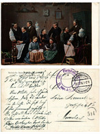 CPA AK Folklore Sächsische Spinnstube ROMANIA (503799) - Roemenië