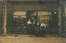 Tain L'hermitage * Carte Photo 1912 * Devanture Magasin De Chaussures SELECT BABY * Commerce - Otros & Sin Clasificación