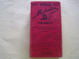 GUIDE MICHELIN. FRANCE. 1963. - Michelin-Führer