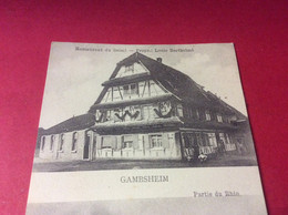 ♦️ GAMBSHEIM Restaurant Du Soleil - Gambsheim