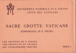 Città Del Vaticano - Sacre Grotte Vaticane - Iconografia Di S. Pietro - Serie I - 12 Cartoline - Formato Grande Non Viag - Non Classés