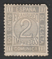 1872 Ed116/Edifil 116 Nuevo - Nuevos